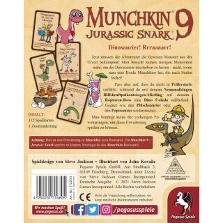 Munchkin 9 - Jurassic Snark (Erweiterung)