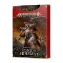 Age of Sigmar - Sons of Behemat (Warscroll Cards)