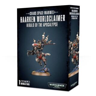 Warhammer 40.000 - Chaos Space Marines - Haarken Worldclaimer (Herold der Apokalypse)