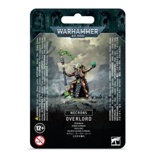 Warhammer 40.000 - Necrons - Overlord