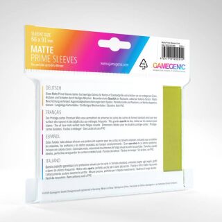 Matte Prime Sleeves - 100 (Lime)