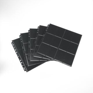 24-Pocket Pages - Side-Loading (10 Stück) (Black)