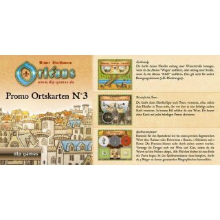 Orleans - Promo Ortskarten Nr. 3