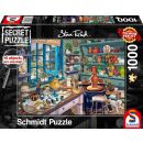 Secret Puzzle - K&uuml;nstler-Atelier (1.000 Teile)