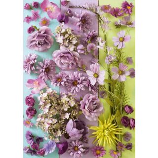 Violette Blüten (1.000 Teile)