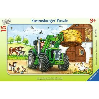 Traktor auf dem Bauernhof (15 Teile)