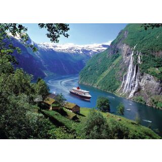 Norwegischer Fjord (1.000 Teile)