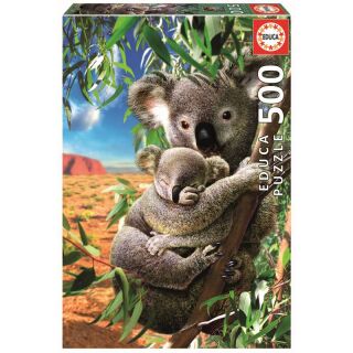 Koala mit Koala-Baby (500 Teile)