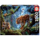 Tiger in den Bäumen (1.000 Teile)