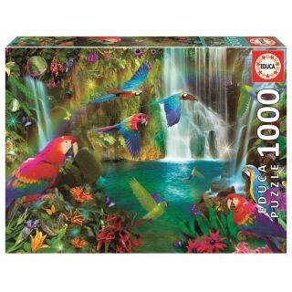 Tropische Papageien (1.000 Teile)