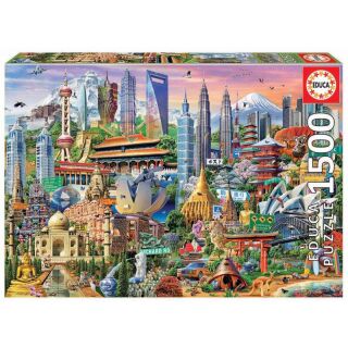 Wahrzeichen Asien (1.500 Teile)