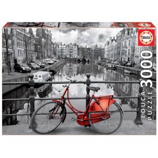 Fahrrad in Amsterdam (3.000 Teile)