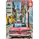Oldtimer in Havana (1.000 Teile)