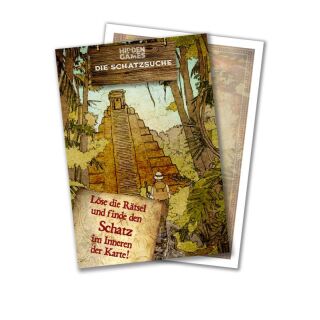 Hidden Games - Die Schatzsuche Rätselkarte