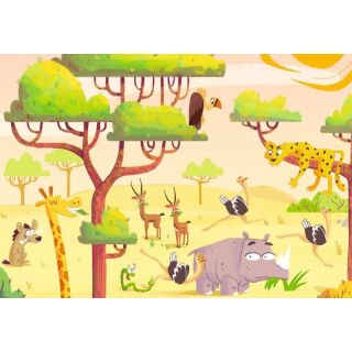 Puzzle&Play - Tiere 2 (2 x 24 Teile)