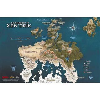 Dungeons & Dragons 5 - Eberron - Rising from the last War (Landkarten)
