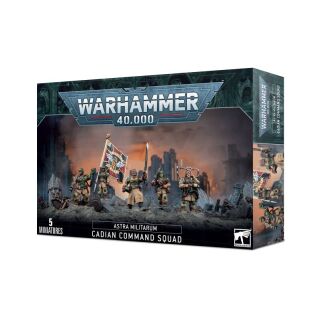 Warhammer 40.000 - Astra Militarum - Cadian Command Squad