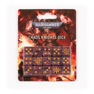 Warhammer 40.000 - Chaos Knights (Würfelset)