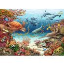 Meerestiere am Korallenriff (150 Teile)