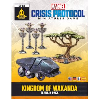 Marvel - Crisis Protocol - Kingdom of Wakanda (Terrain Pack)
