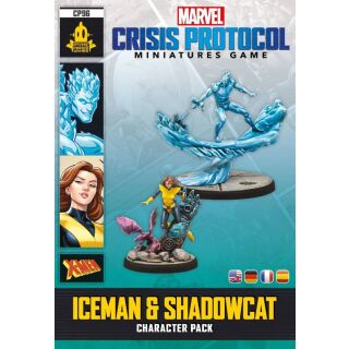 Marvel - Crisis Protocol - Iceman & Shadowcat...