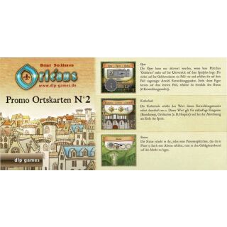 Orleans - Promo Ortskarten Nr. 2