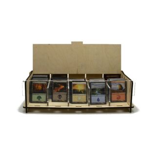 Aufbewahrungsbox - Trading Card Medium Box (Holz)