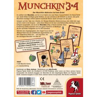 Munchkin 3 & 4 (Erweiterung)