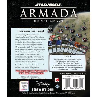 Star Wars Armada - Sternenjägerstaffeln des Imperiums II (Erweiterung)