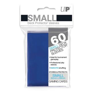 Small Sleeves - 60 Sleeves (62 x 89 mm) (blau)