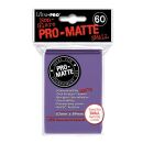 Small Sleeves - Pro-Matte - 60 Sleeves (62 x 89 mm) (lila)