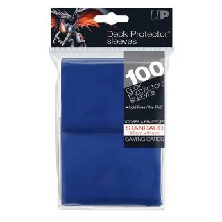 Standard Sleeves - 100 Sleeves (66 x 91 mm) (blau)
