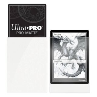 Standard Sleeves - PRO-Matte - Non Glare - 50 Sleeves (66 x 91 mm) (weiss)